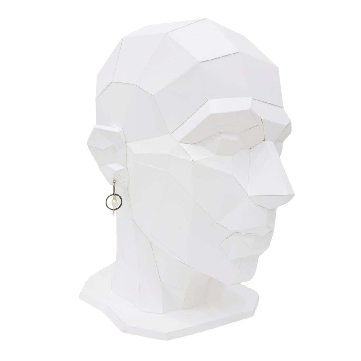 Earrings - Pearl Ring Dangle (Oxidized Sterling Silver) by Calliope Jewelry