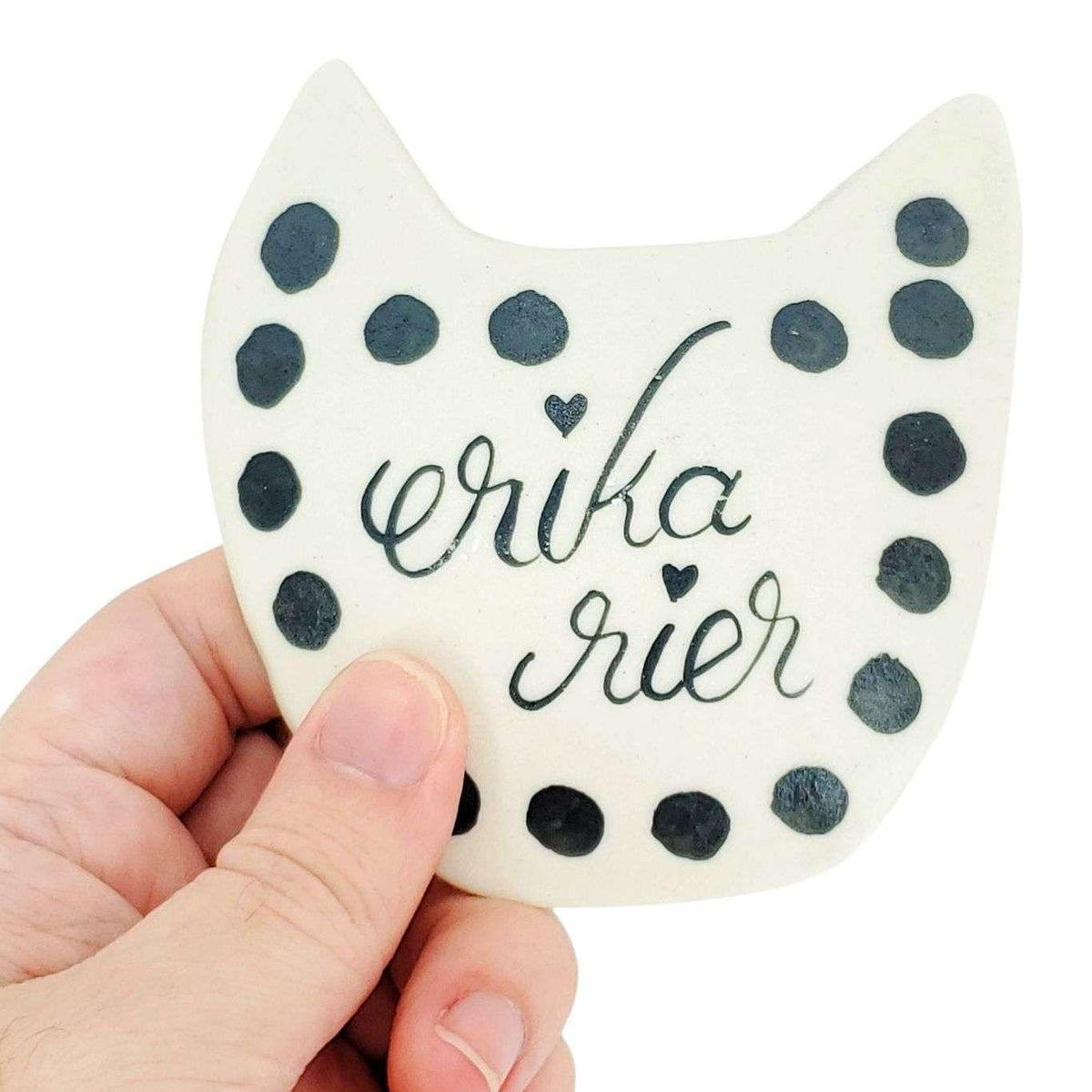 Ring Dish - Little Tiger (Blue) by Erika Rier