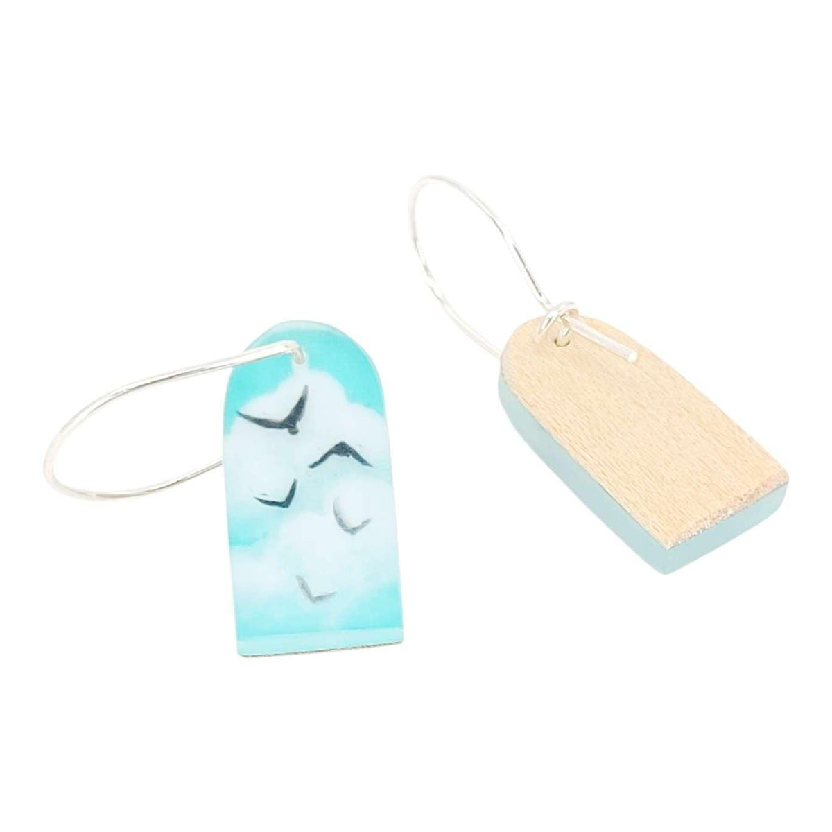 Earrings - Blue Skies Drops by Fernworks