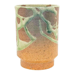 Cup - Large Scarlet Shigaraki-yaki by Asemi Co.