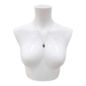 Necklace - Theia (London Blue Topaz, 14k Gold, Sterling Silver) by Corey Egan