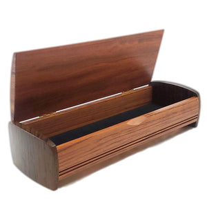 Jewelry Box - Medium Treasure Chest in Bubinga and Wenge by Mikutowski Woodworking