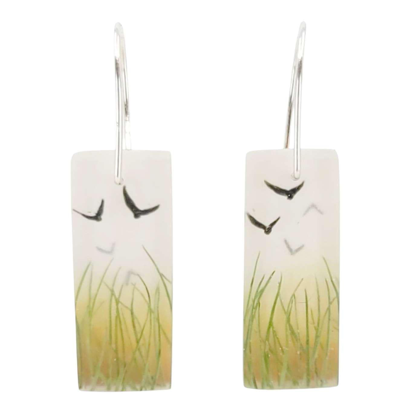 Earrings - Rise Drops by Fernworks