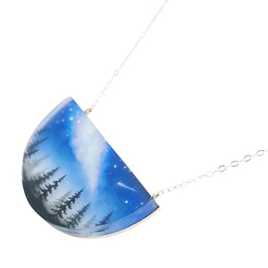 Necklace - Milky Way (Sterling Silver) by Fernworks