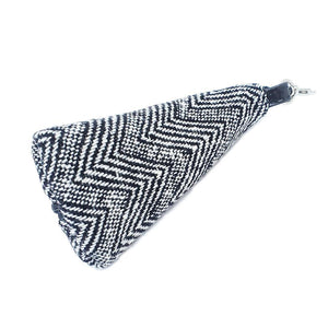 Accessory - Crosswind Chevron - Clip On Padded Eyeglass Case by Crystalyn Kae