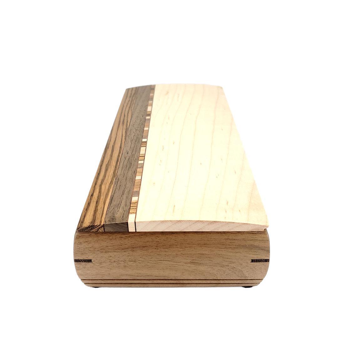 Jewelry Box - Cache Box (Walnut, Curly Maple, Wenge) by Mikutowski Woodworking