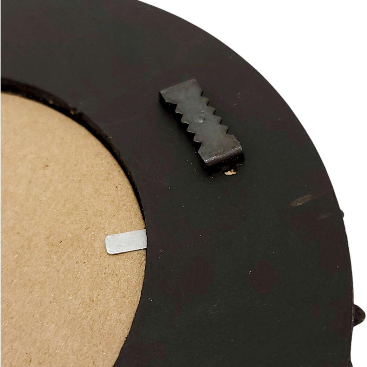 Mosaic Mirror - 7in Round (Teal Amber) by Zetamari Mosaic Artworks