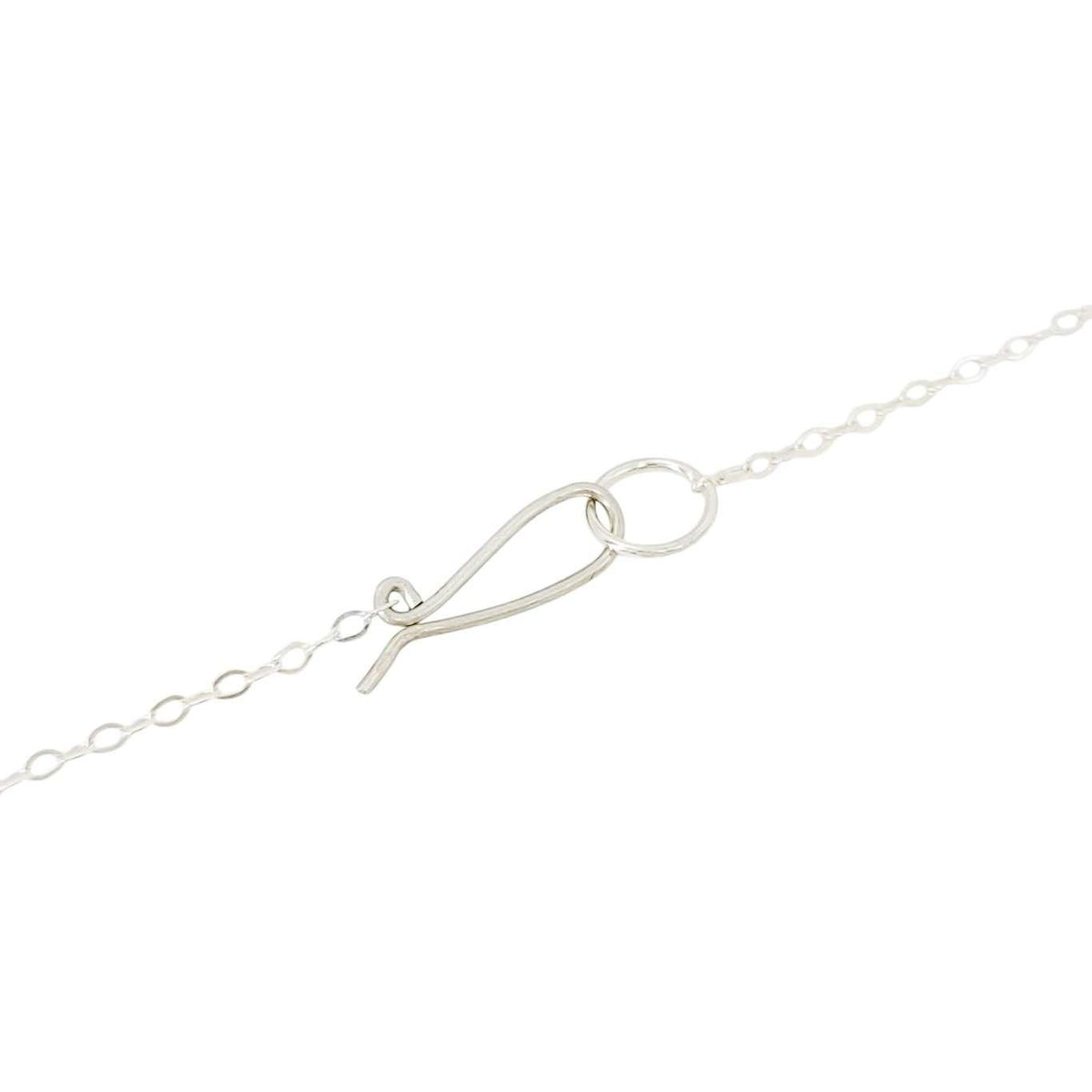 Necklace - Rays Crystal (Sterling Silver) by Fernworks