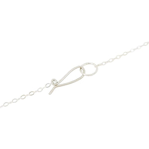 Necklace - Rays Crystal (Sterling Silver) by Fernworks