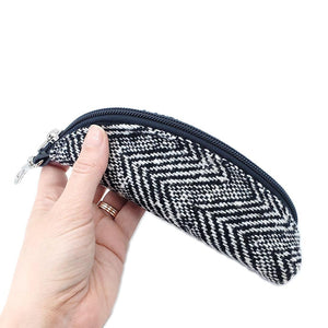 Accessory - Crosswind Chevron - Clip On Padded Eyeglass Case by Crystalyn Kae