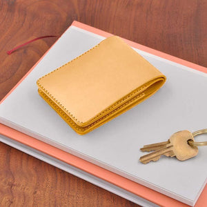 Wallet – Landscape in Mixed Finish Leather (Assorted Colors) by Woolly Made
