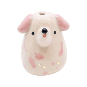 Figurine - Petite Pup Bud Vase (Assorted) by The Pottery Parade