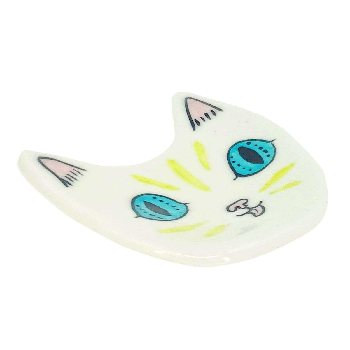 Ring Dish - Wide Eyed Little Tiger (Blue) by Erika Rier