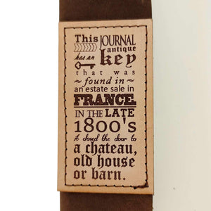 Journal - Large Nottinghill in Dusty Brown Leather by Divina Denuevo