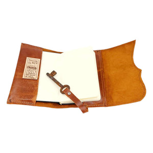 Journal - Small Nottinghill in Cowboy Brown Leather by Divina Denuevo