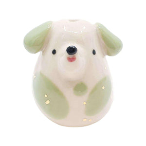 Figurine - Petite Pup Bud Vase (Assorted) by The Pottery Parade