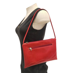 Bag - Bossa Nova Adjustable Medium Cross Body (Red) by Crystalyn Kae