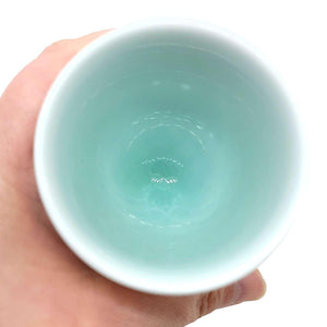 Cup - Large Hasami-yaki in Mint Green Gradient by Asemi Co.