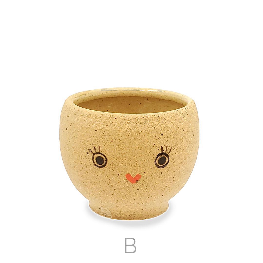Vessel - Bright Eyes Lil Bebe Mini Bowls by Jennifer Fujimoto