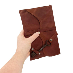 Journal - Large Nottinghill in Mahogany Leather by Divina Denuevo