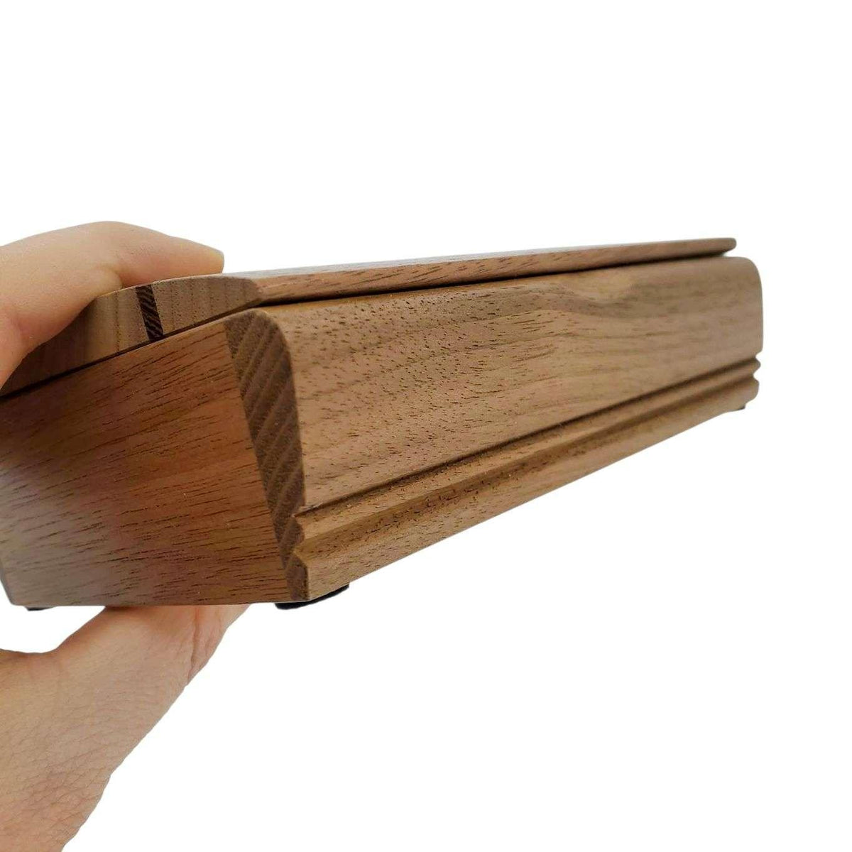 Jewelry Box - Small Treasure Box (Walnut, Wenge) by Mikutowski Woodworking