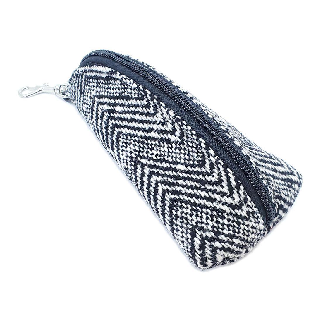 Accessory - Crosswind Chevron - Clip On Padded Eyeglass Case by Crystalyn Kae