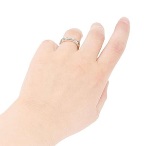 Ring - Size 6 - Heavily Textured Ribbon (Sterling Silver) by Taviametal