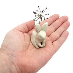 Figurine - Bunny Soliflore Lucky Charm by Petits Terriens