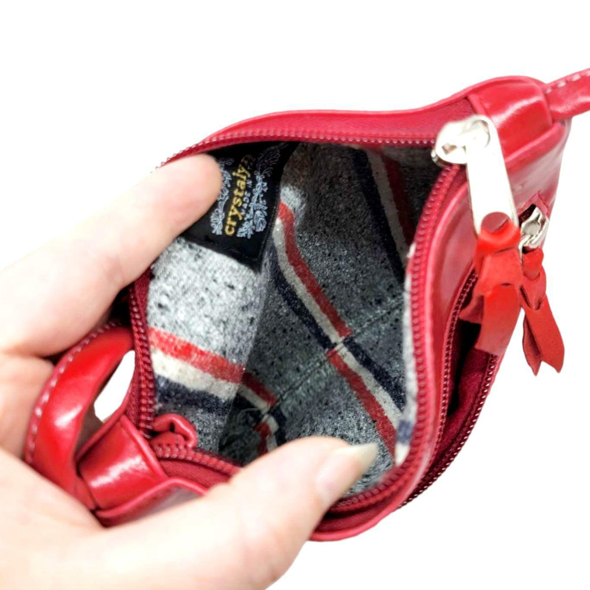 Bag - Cha Cha Tall Adjustable Small Cross Body (Red) by Crystalyn Kae