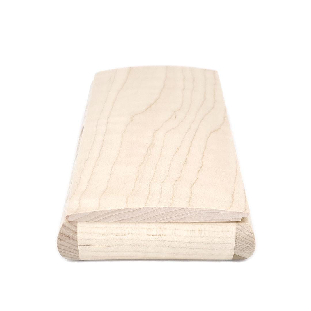 Jewelry Box - Mini Possibility Box (Curly Maple) by Mikutowski Woodworking