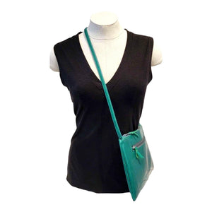 Bag - Bossa Nova Adjustable Medium Cross Body (Teal) by Crystalyn Kae