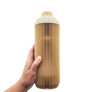 Vase - Large - Onde in Natural and White by Minimum Design