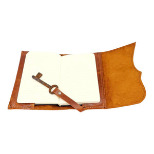 Journal - Small Nottinghill in Cowboy Brown Leather by Divina Denuevo