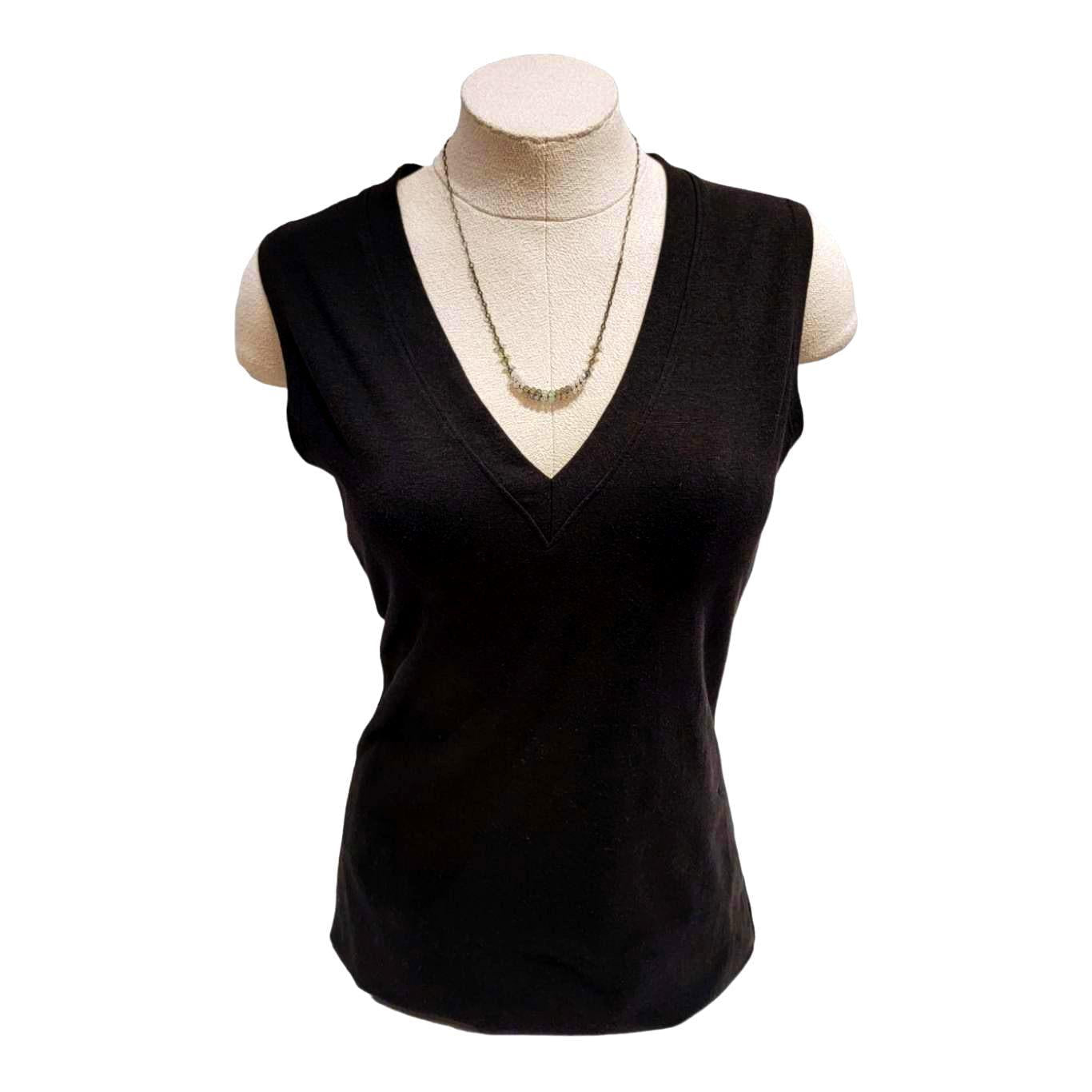 Necklace - Wrapped Bar with Chalcedony, Labradorite, and Rainbow Moonstone by Calliope Jewelry