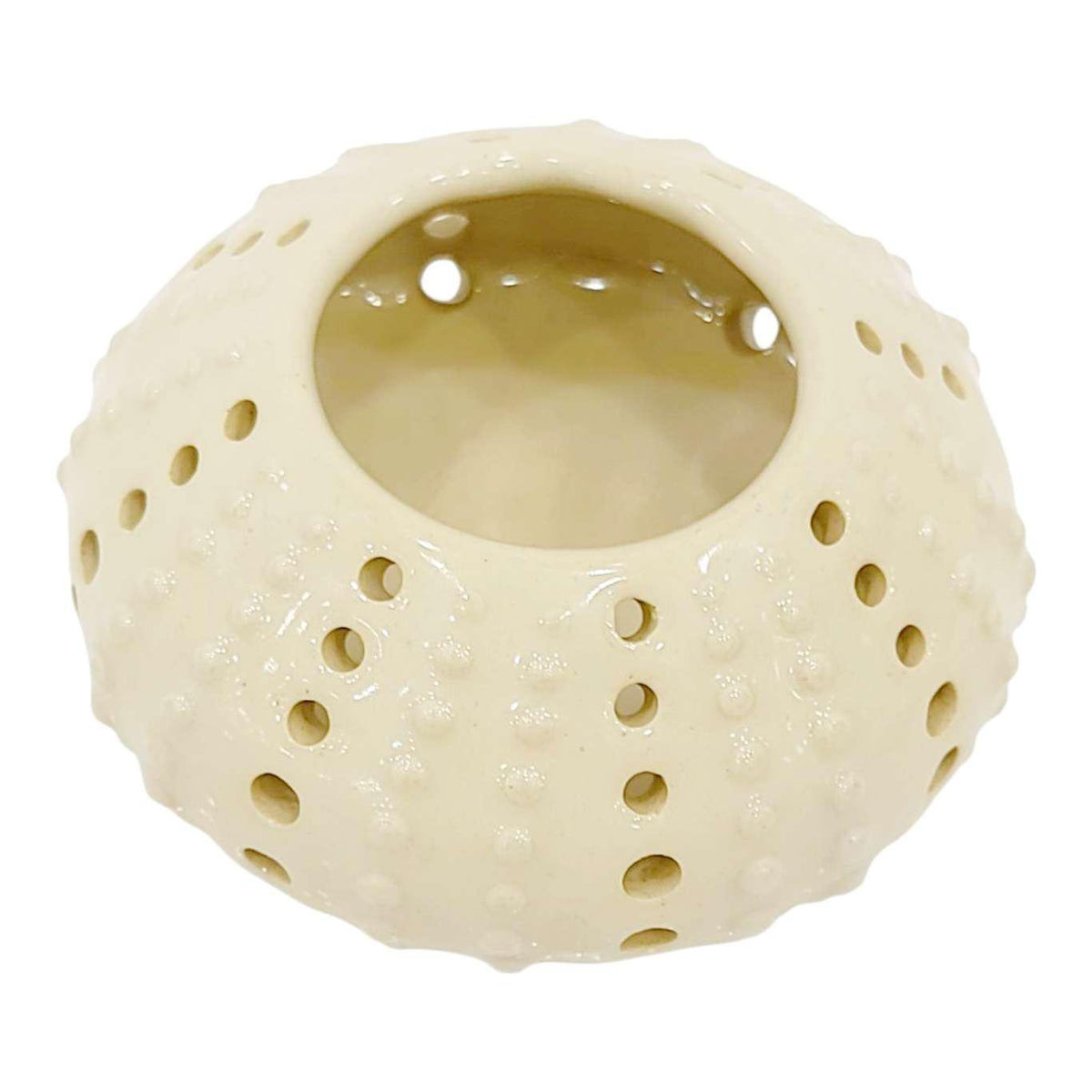 Votive - Sea Urchin (Off White) by Beach Baby Ceramics