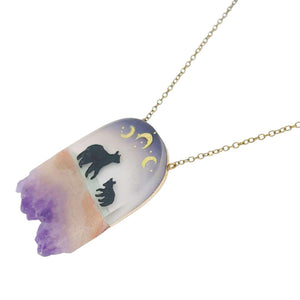 Necklace - Mama Bear Crystal by Fernworks