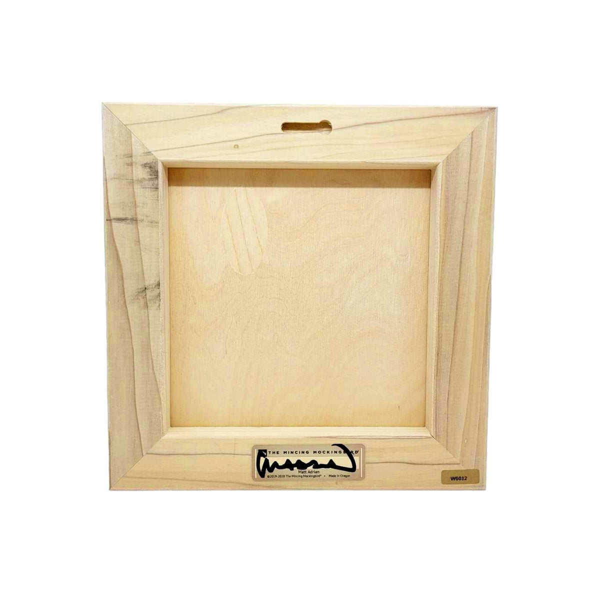 Wall Art - Owl on 10in x 10in Wood Panel by The Mincing Mockingbird