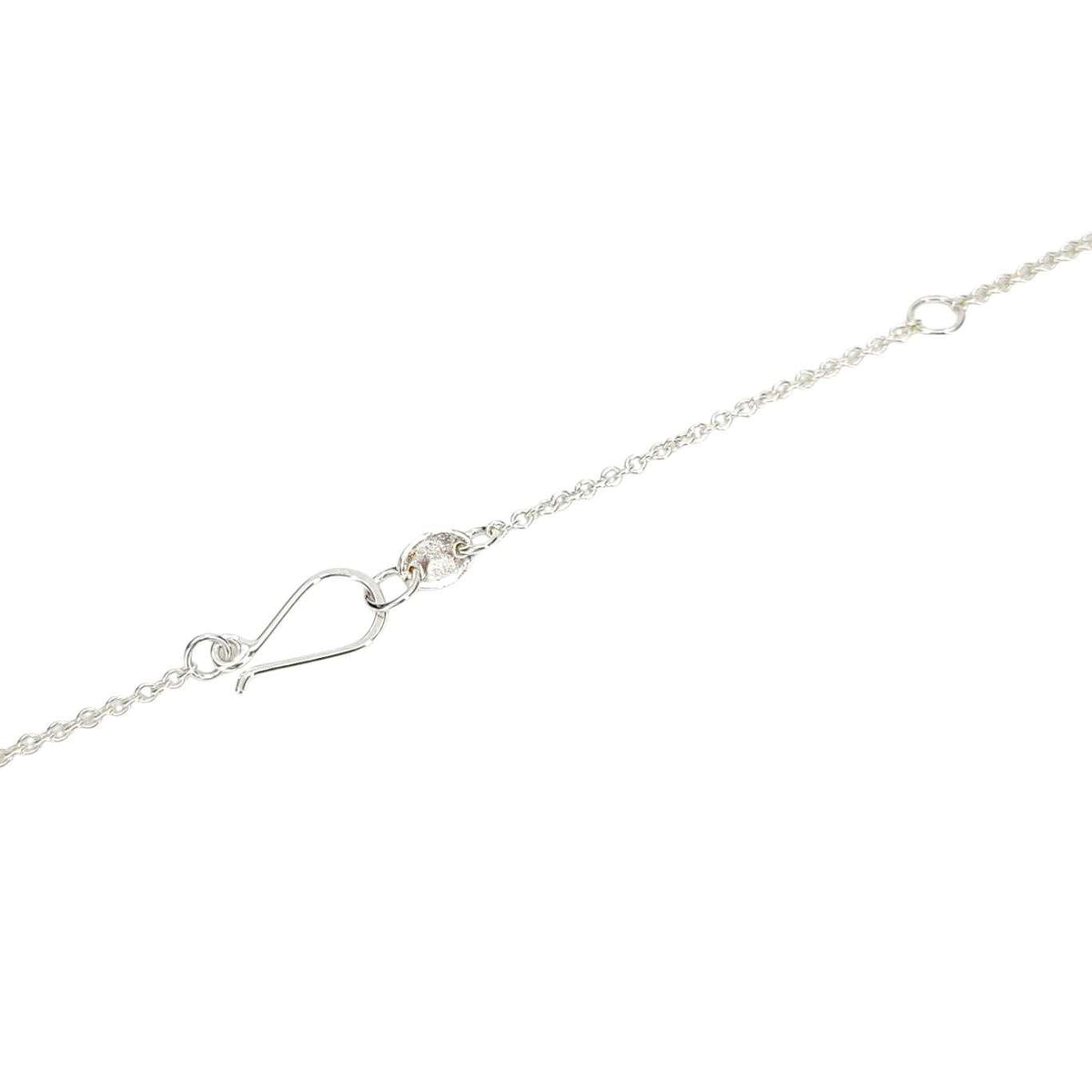 Necklace - Theia (Moss Aquamarine, Diamond, Sterling Silver) by Corey Egan