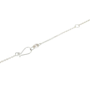 Necklace - Theia (Moss Aquamarine, Diamond, Sterling Silver) by Corey Egan