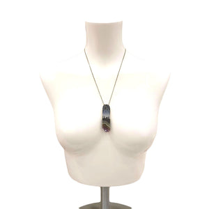 Necklace - Lightning Crystal (Amethyst) by Fernworks