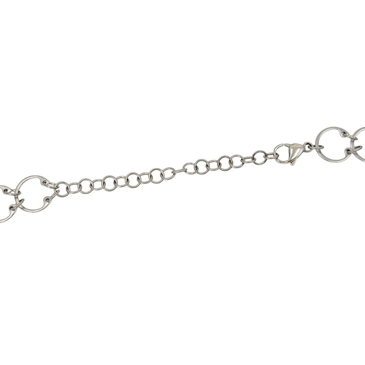 Necklace - Graduated (Stainless Steel and Titanium) by Wraptillion