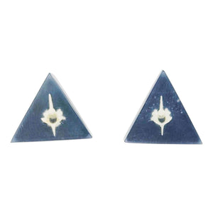 Earrings - Tiny Vertebrae Studs by Fernworks