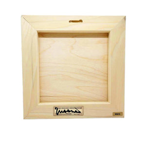 Wall Art - Finch Family on 10in x 10in Wood Panel by The Mincing Mockingbird