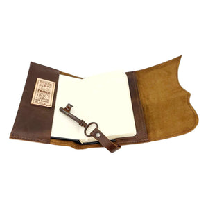 Journal - Small Nottinghill in Chocolate Brown Leather by Divina Denuevo