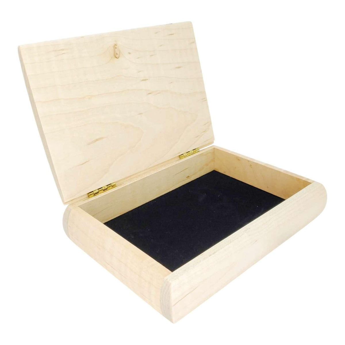 Jewelry Box - Small - Tranquility (Curly Maple) by Mikutowski Woodworking