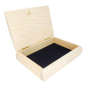 Jewelry Box - Small - Tranquility (Curly Maple) by Mikutowski Woodworking