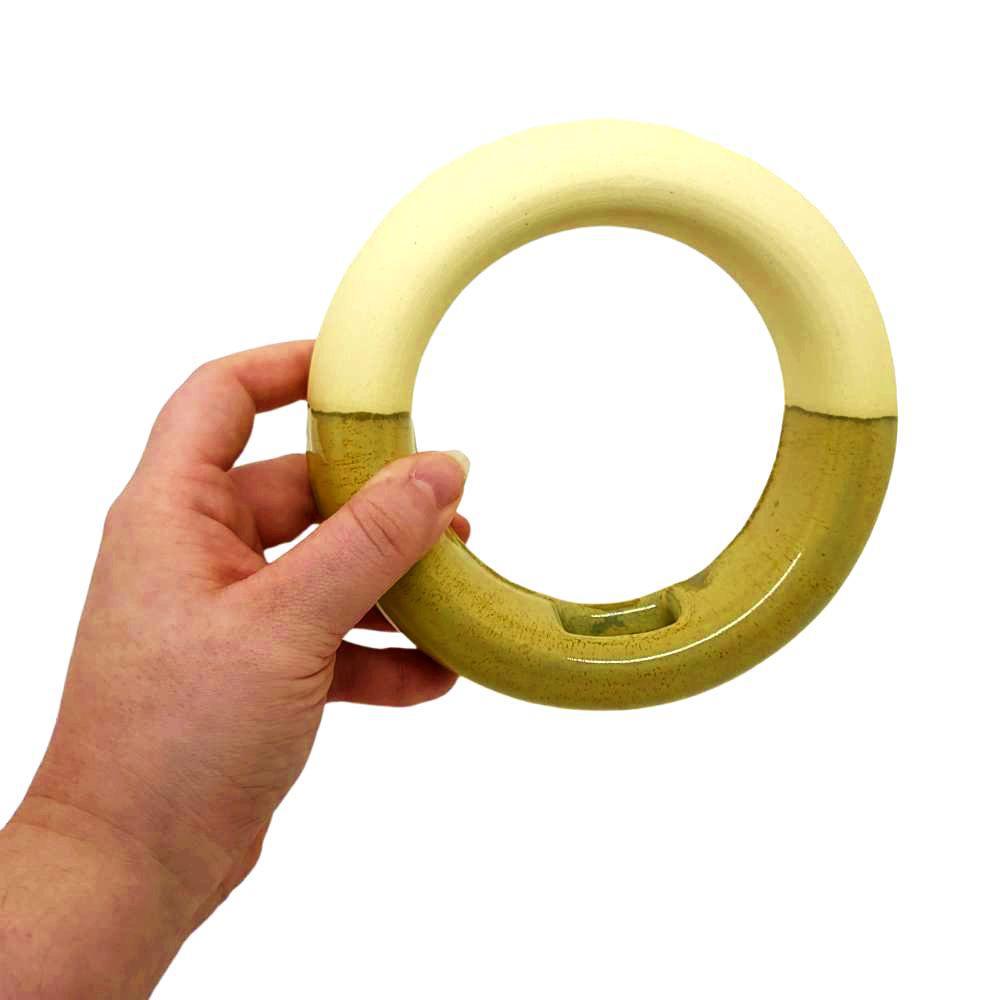 Planter - Medium Sweet Roll in Pistachio by Barro Studio