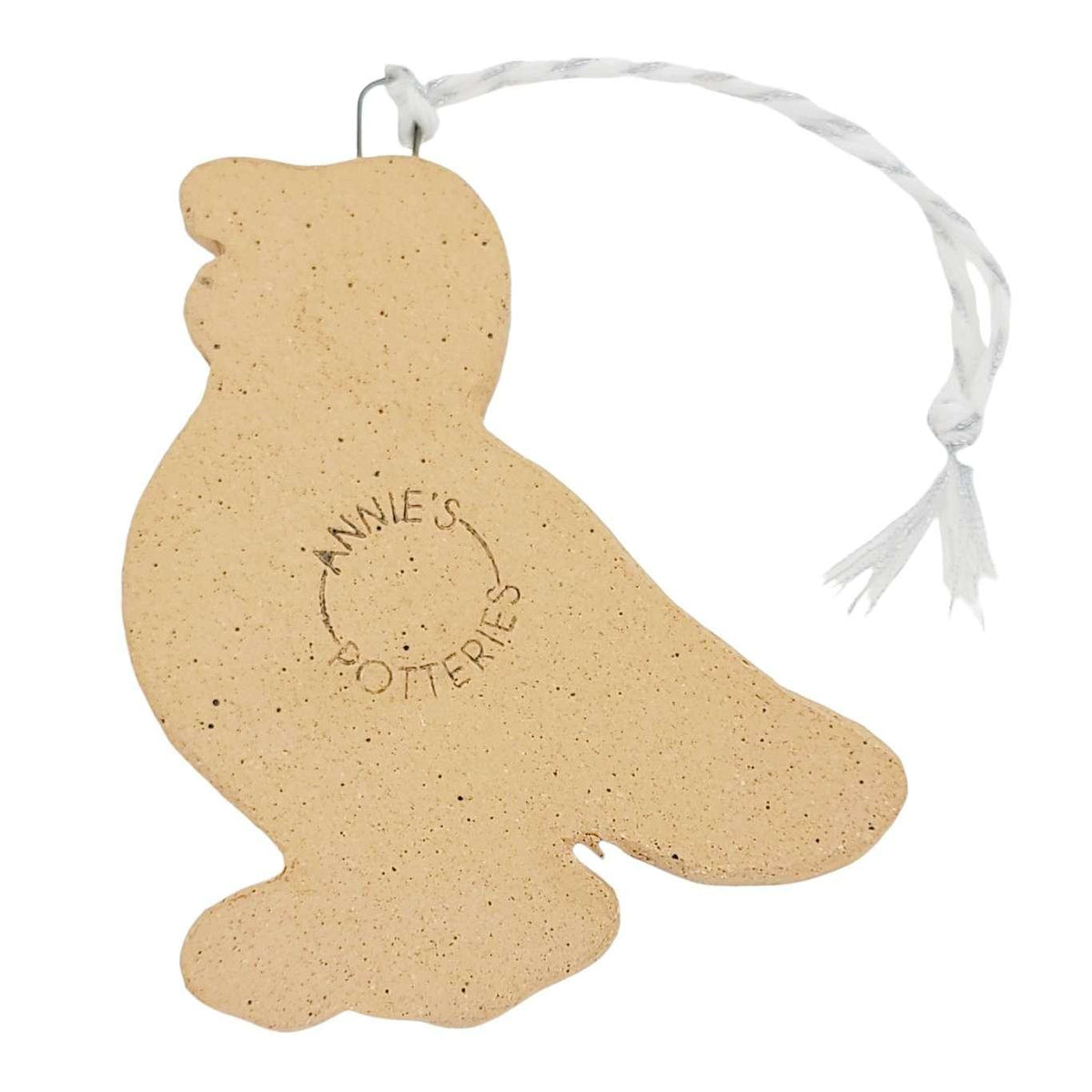 Ornament - Screaming Pigeon by Annie’s Potteries