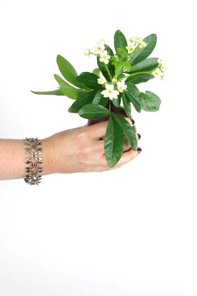 Bracelet - Wisteria (Stainless Steel and Titanium) by Wraptillion