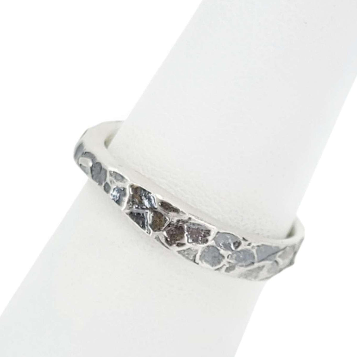 Ring - Size 7 - Heavily Textured Ribbon (Sterling Silver) by Taviametal